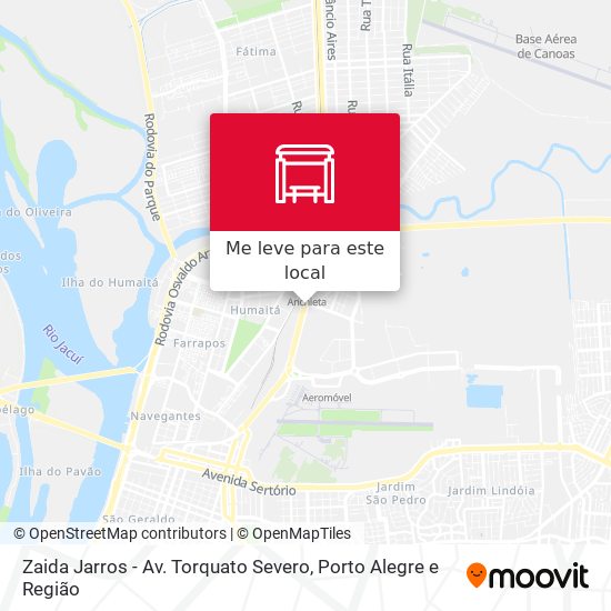 Zaida Jarros - Av. Torquato Severo mapa