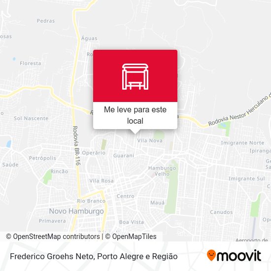 Frederico Groehs Neto mapa