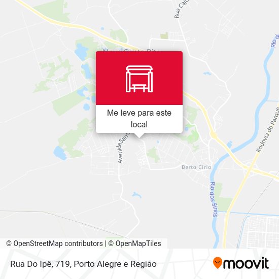 Rua Do Ipê, 719 mapa