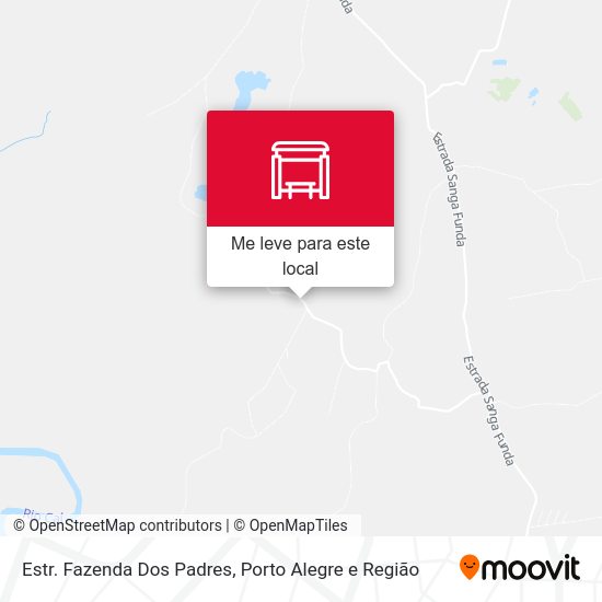 Estr. Fazenda Dos Padres mapa