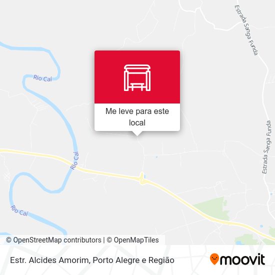 Estr. Alcides Amorim mapa