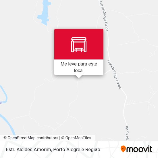 Estr. Alcides Amorim mapa