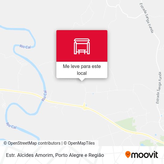 Estr. Alcides Amorim mapa