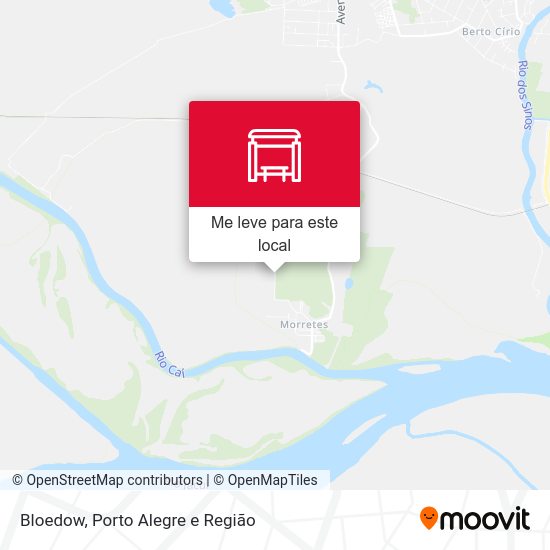 Bloedow mapa