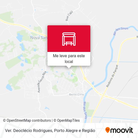 Ver. Deoclécio Rodrigues mapa