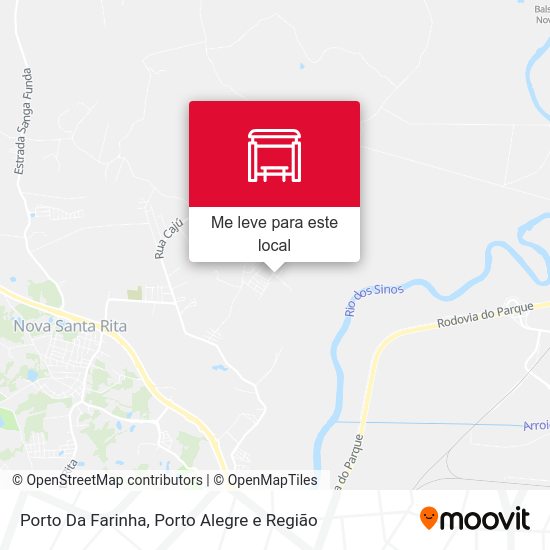 Porto Da Farinha mapa
