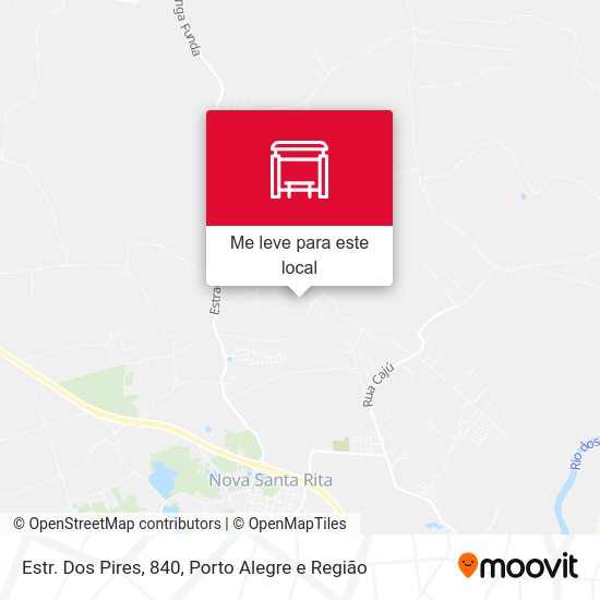 Estr. Dos Pires, 840 mapa