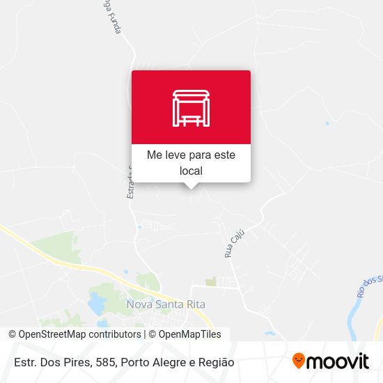Estr. Dos Pires, 585 mapa