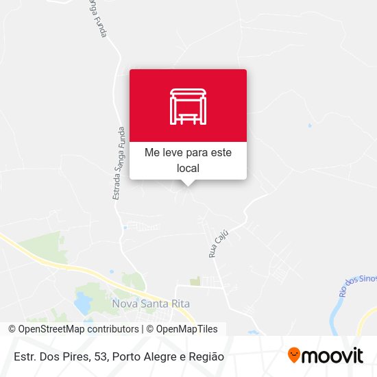Estr. Dos Pires, 53 mapa