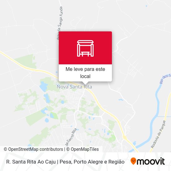 R. Santa Rita Ao Caju | Pesa mapa