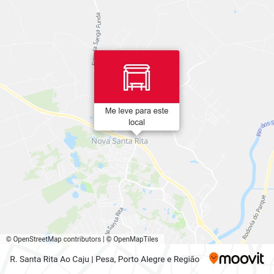 R. Santa Rita Ao Caju | Pesa mapa