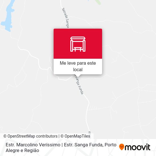 Estr. Marcolino Veríssimo | Estr. Sanga Funda mapa