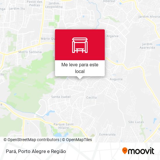 Pará mapa