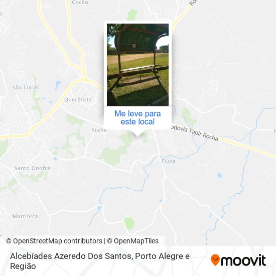 Alcebíades Azeredo Dos Santos mapa