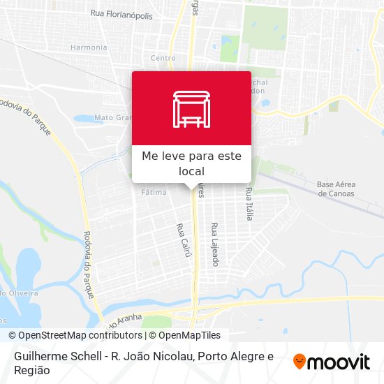 Guilherme Schell - R. João Nicolau mapa