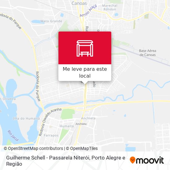 Guilherme Schell - Passarela Niterói mapa