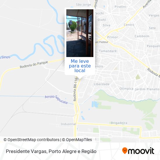 Presidente Vargas mapa