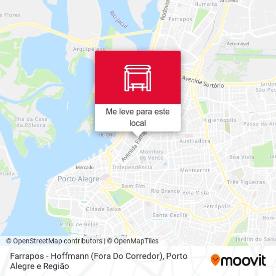 Farrapos - Hoffmann (Fora Do Corredor) mapa