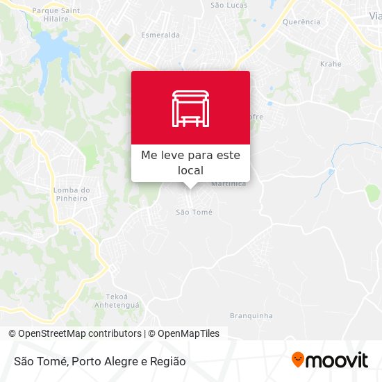 São Tomé mapa