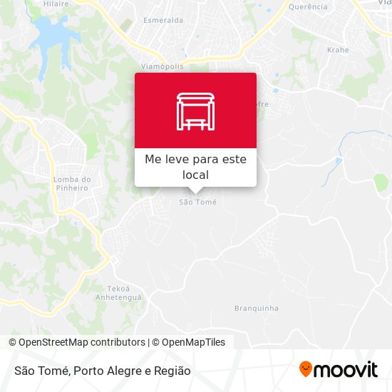 São Tomé mapa