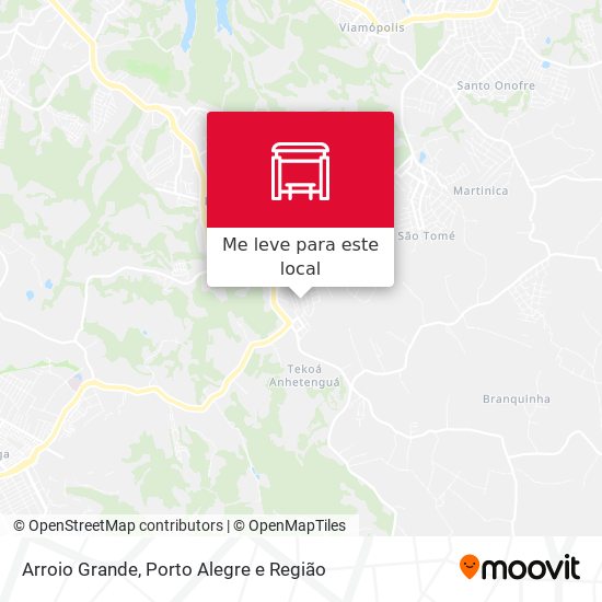 Arroio Grande mapa