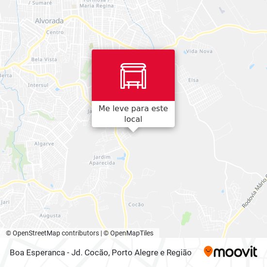 Boa Esperanca - Jd. Cocão mapa