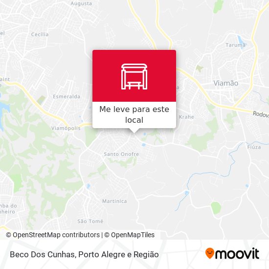 Beco Dos Cunhas mapa