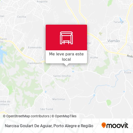 Narcisa Goulart De Aguiar mapa