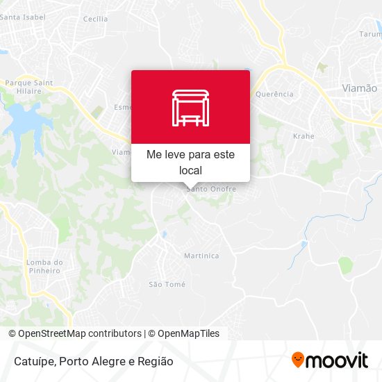 Catuípe mapa