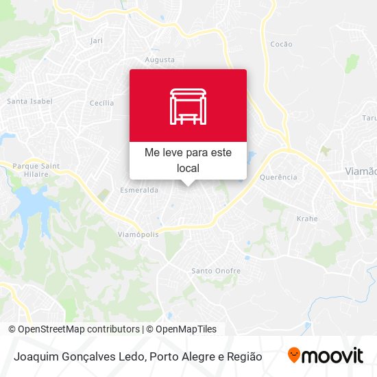 Joaquim Gonçalves Ledo mapa