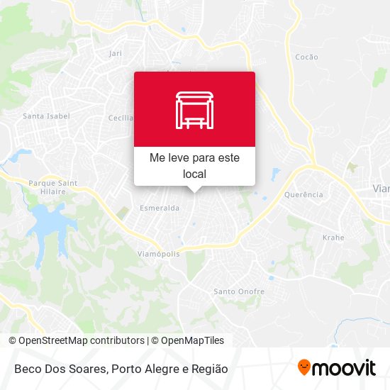Beco Dos Soares mapa