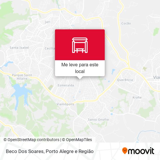 Beco Dos Soares mapa