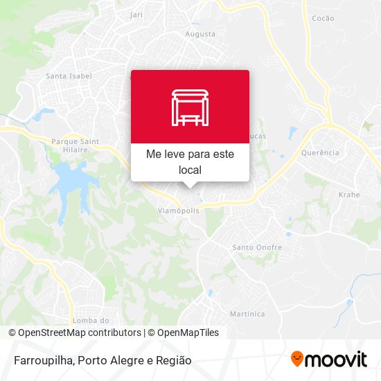 Farroupilha mapa