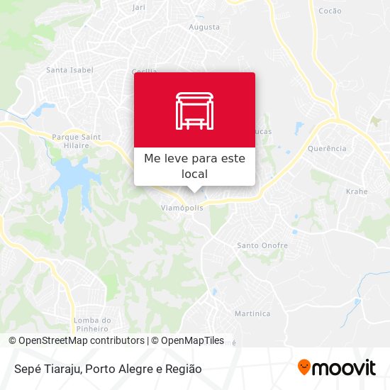 Sepé Tiaraju mapa