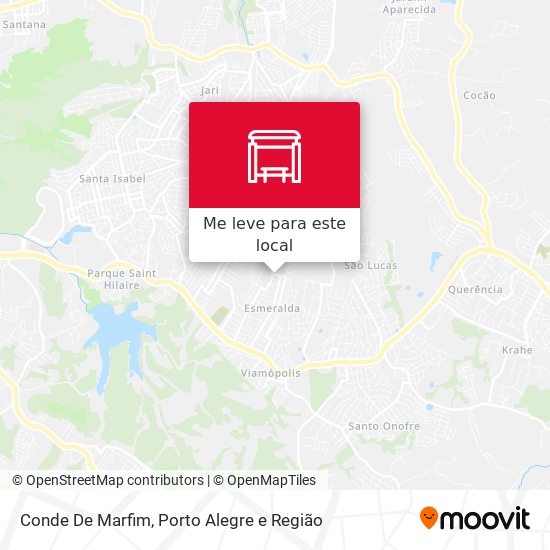 Conde De Marfim mapa