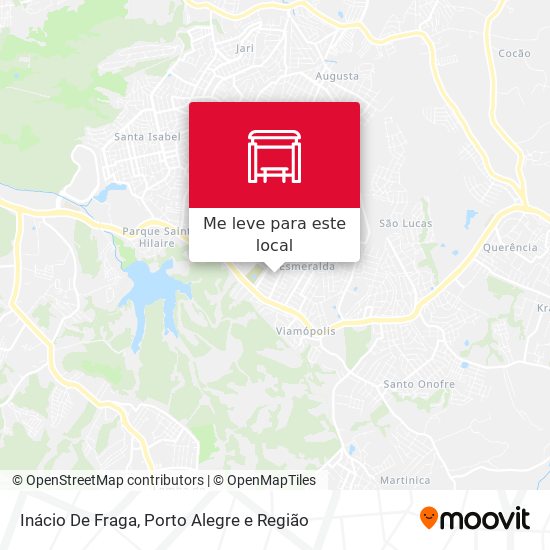 Inácio De Fraga mapa