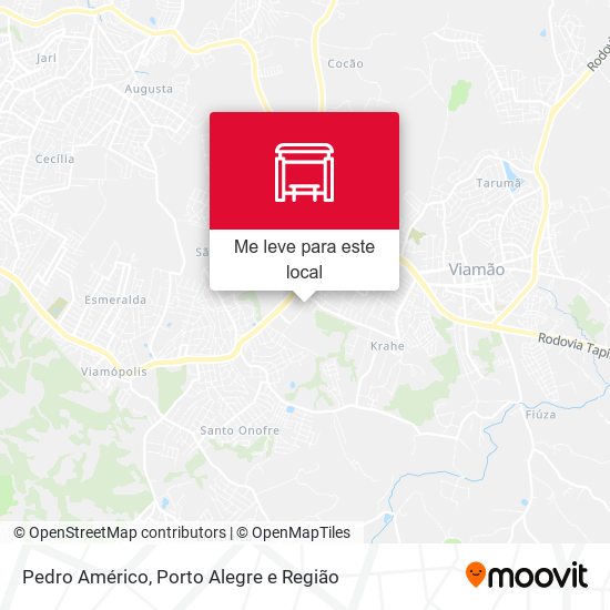 Pedro Américo mapa