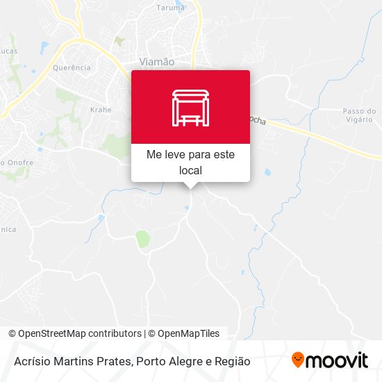 Acrísio Martins Prates mapa