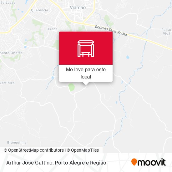 Arthur José Gattino mapa