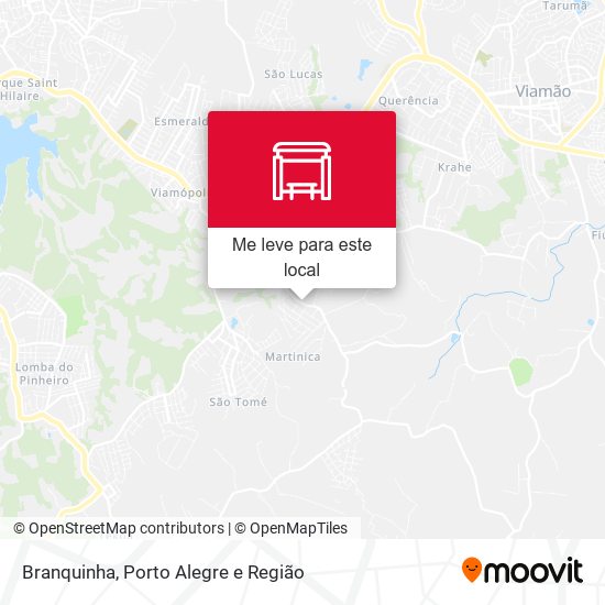 Branquinha mapa