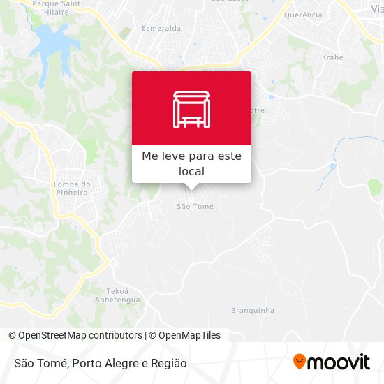 São Tomé mapa
