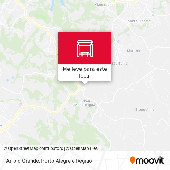 Arroio Grande mapa