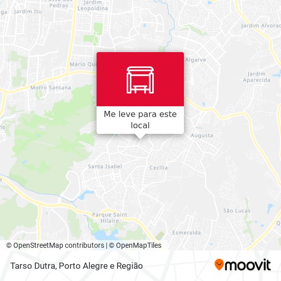 Tarso Dutra mapa