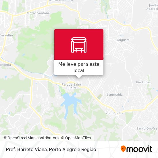 Pref. Barreto Viana mapa