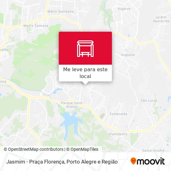 Jasmim - Praça Florença mapa