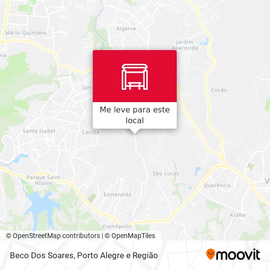 Beco Dos Soares mapa