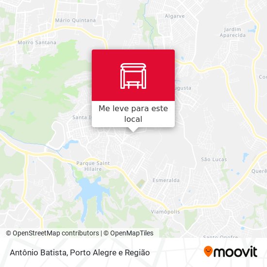 Antônio Batista mapa