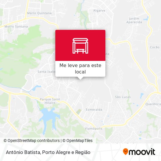 Antônio Batista mapa