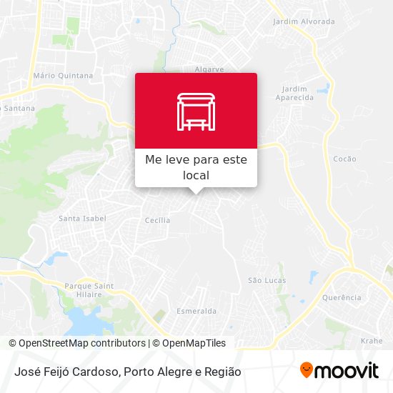 José Feijó Cardoso mapa