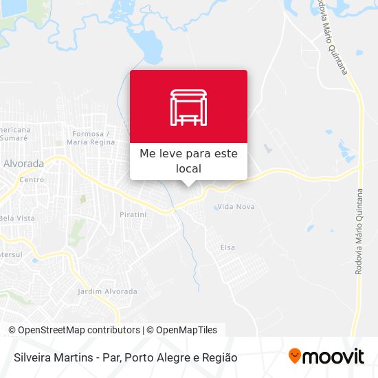 Silveira Martins - Par mapa